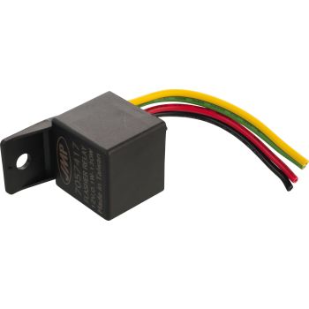 Flasher relay 12V, electronic, 4-pole connection, 0.1- 130W, frequency 85/min, with connection for flasher pilot light (approx. 80mm cable length)