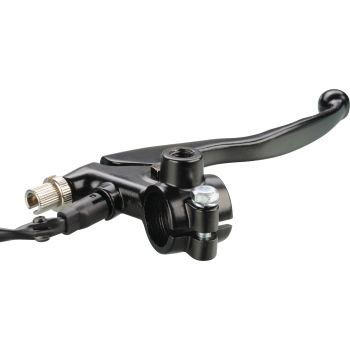 KEDO XT Brake Perch, complete incl. lever, brake light switch, mirror thread M10x1.25 LH thread (like OEM)