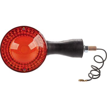 XT250/500 Indicator, fits front and rear, 'E'-marked, thread length 28mm, needs bulb BA15S - 41003 (6V)/ 41004 (12V)
