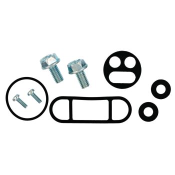 Fuel Petcock Repair Set incl. Screws and Sealing Washers, diameter of valve shim: 23mm