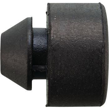 Rubber Buffer/Damper, mounting in the motor protection cover / skid plate (design B), dim. w/o mounting approx. D=20mm, H=11mm, for 10mm bore