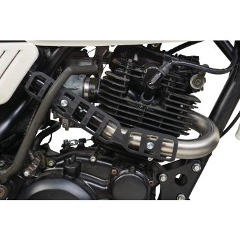 Stainless Steel Header Pipe incl. Flange, especially suitable for XT250 with Marving or Bull silencer item 91327/91324, exhaust paint see 51016