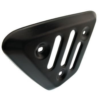 Replica Heat Shield for Expansion Chamber, stainlöess steel black coated, OEM reference # 1T2-14728-00