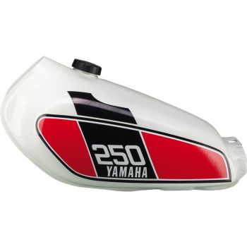 Tank Decal 76 XT Style, red/black/white, 1 pair (for Clean White painted tank)