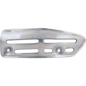 Heat Shield for Silencer, top/long, stainless steel, polished